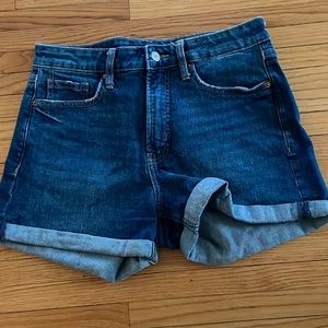 Denim shorts, size 8